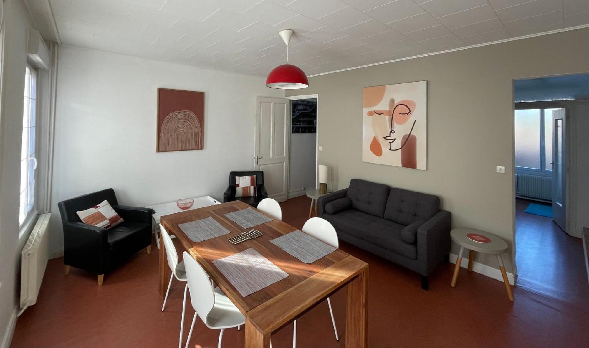 Appart'Hotel Et Chambres Lens Bagian luar foto